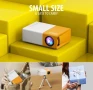 Нов PVO Мини LED видео проектор/Full HD/забавления за деца/домашно кино/HDMI/USB/дистанционно, снимка 4