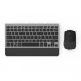 2 в 1 Комплект клавиатура и мишка Безжични Delux K3300G+M520GX Черен, снимка 1