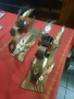 Медни ръчно ковани аплици за стена, снимка 2