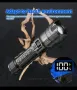 Ултра-ярък P50 LED Фенер - 800mAh Презареждащ се, Зумиращ, Високомощен Ръчен Фенер с USB Зареждане, снимка 5