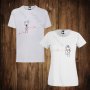 Тениски за двойки - Свети Валентин - дамска тениска + мъжка тениска , снимка 1 - Тениски - 27767810