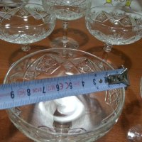 Кристални чаши , снимка 6 - Антикварни и старинни предмети - 43355597