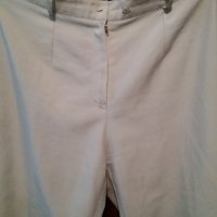 Дамски летен светъл панталон , снимка 1 - Панталони - 28799086