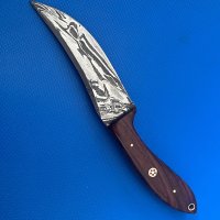Нож от Дамаска стомана, снимка 2 - Ножове - 44014698