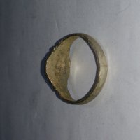 Стар пръстен уникат над стогодишен сачан - 73501, снимка 4 - Антикварни и старинни предмети - 28987026