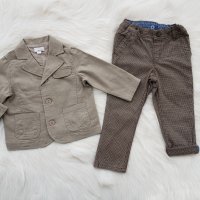 Детско сако и панталон H&М 12-18 месеца, снимка 12 - Комплекти за бебе - 38949760