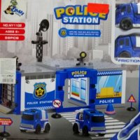 Детски Кубчета Конструктор-полицейска станция, снимка 2 - Образователни игри - 38697562