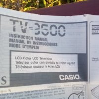 Ретро портативен телевизор ,,Casio " Работещ . Нов ., снимка 13 - Телевизори - 38086649