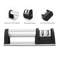 WELQUIC 2 Stage Kitchen Knife Sharpener Диамантено точило за ножове, снимка 3 - Други - 44087092