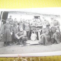 Стара снимка-картичка войници, снимка 1 - Други ценни предмети - 34794210