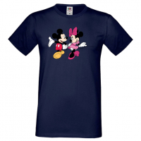 Мъжка тениска Mickey & Minnie 6 Подарък,Изненада,Рожден ден, снимка 6 - Тениски - 36575572