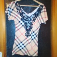 Блуза BURBERRY, снимка 4 - Тениски - 28004313