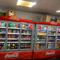 Хладилник 3 врати Кока Кола, снимка 1 - Оборудване за магазин - 37655619
