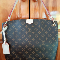 Louis Vuitton Стилна Дамска Чанта с Магнитно затваряне Graceful PM , снимка 3 - Чанти - 44900918