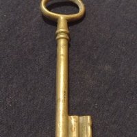 Стар рядък бронзов ключ за КОЛЕКЦИЯ ДЕКОРАЦИЯ 27123, снимка 4 - Други ценни предмети - 43279512