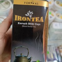 чай за отслабване IRONTEA, снимка 1 - Хранителни добавки - 44088758