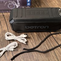 Bluetooth Високоговорител Betron, стерео звук,  IPX7, 12 часа батерия, снимка 8 - Bluetooth тонколони - 42934557
