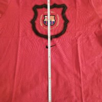 nike  barcelona  camp nou тениска с къс ръкав червена оригинална, снимка 5 - Тениски - 35225756