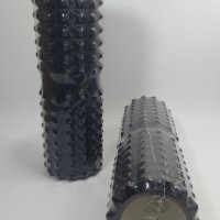 Големи Черни Фоум Ролери (таралеж) два размера 42x14 Foam roller, снимка 2 - Фен артикули - 40769273