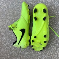 Nike Tiempo светло зелени, снимка 3 - Футбол - 42959130