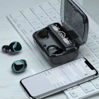 Безжични bluetooth слушалки с LED цифров дисплей, снимка 3 - Безжични слушалки - 42962126