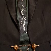 ANNA BIAGINI оригинално черно сако със златни орнаменти , снимка 8 - Сака - 34787356