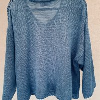Прекрасна бутикова блуза кроп MARC ABBAS EXCLUSIV, снимка 9 - Блузи с дълъг ръкав и пуловери - 43485105