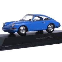 Porsche 901 1964 - мащаб 1:43 на Atlas моделът е нов в PVC дисплей-кейс, снимка 9 - Колекции - 43621486