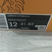 Nike Lebron james Witness 6 Уникални , снимка 2 - Спортни обувки - 37043198