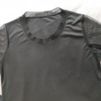 Черни блузки, снимка 2 - Тениски - 37049886