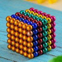 216 бр 5 мм магнитни топчета топки намагнитизиран неодимов силен магнит сфера креативен забавен куб , снимка 5 - Игри и пъзели - 27265637
