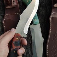 Голям ловджийски нож - Камбур / FULL  EPOXY / BUSCHRAFT, снимка 3 - Ножове - 43605059