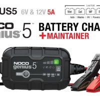 ново и неизползвано зарядно устройство за акумулатор Noco Genius 5, снимка 3 - Аксесоари и консумативи - 43349342
