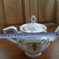Стар български порцелан чайник, снимка 7 - Антикварни и старинни предмети - 34737022