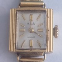 Златен Швейцарски часовник AVIA  18к злато, снимка 1 - Дамски - 43145423