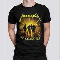 Ново Рок тениска Metallica 72 Seasons Всички размери, снимка 2 - Тениски - 39233804