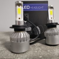 LED  Крушки  H7   за основни фарове с 6 месеца гаранция, снимка 2 - Аксесоари и консумативи - 38267356