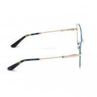 GUESS 🍊 Дамски метални рамки за очила BLUE & GOLD нови с кутия, снимка 10 - Слънчеви и диоптрични очила - 38410260