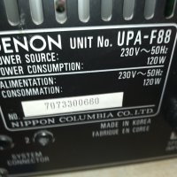 DENON UPA-F88 AMPLIFIER ВНОС SWISS 1212231536, снимка 3 - Ресийвъри, усилватели, смесителни пултове - 43380296