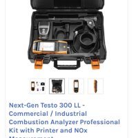 Testo 300 Longlife bluetooth - Газ анализтор с тъч скрийн, снимка 16 - Други инструменти - 43079229