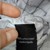 Calvin Klein - много запазена мъжка памучна риза!, снимка 3 - Ризи - 43068546