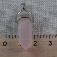 Колие верига с висулка розов кварц бижута цена за продан евтино кристал пречистващи свойства, снимка 9 - Колиета, медальони, синджири - 36628837