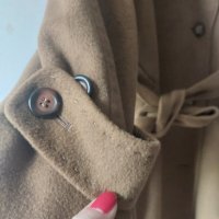 Кашмир. Pure Cashmere Italy Size L Великолепно палто, снимка 3 - Палта, манта - 44011413