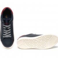 ПРОМО 🍊 U.S. POLO® № 38 🍊 Оригинални кожени спортни обувки DARK BLUE & RED нови с кутия, снимка 10 - Дамски ежедневни обувки - 26727164
