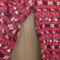 Коледна памучна пижама , снимка 4 - Пижами - 43481875