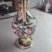 Керамични ваза с позлата, снимка 8 - Вази - 25318387