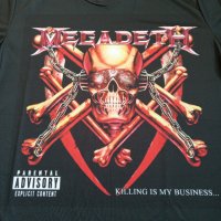 Тениска „Мегадет“ (Megadeth) чисто нова, снимка 1 - Тениски - 27565477