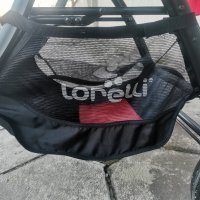Детска количка Lorelli 2 в 1 STARLIGHT RED - ТОП състояние, снимка 9 - Детски колички - 43585592