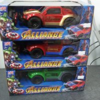 Кола с дистанционно Спайдърмен, герои Avengers с пълен радиоконтрол в кутия - 385386, снимка 3 - Коли, камиони, мотори, писти - 38543870