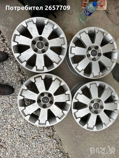 4 броя джанти за опел антара и Шевролет каптива 17 цола , снимка 1